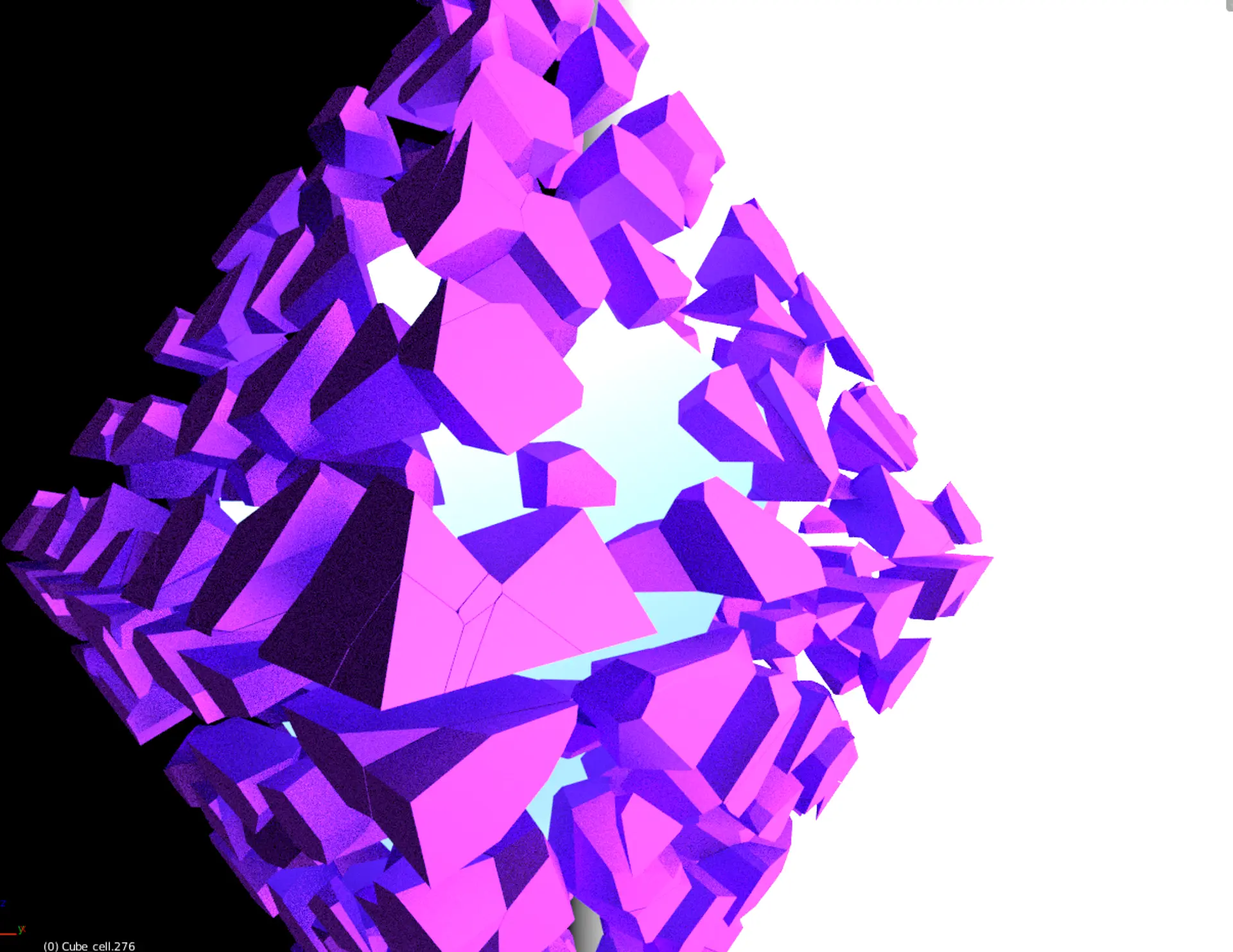 Exploding Pyramid